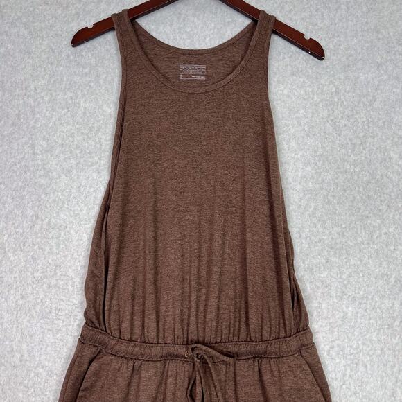 Patagonia Brown Seabrook Sleeveless Jogger Jumpsuit Size Small - Picture 2 of 8